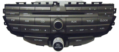2008 2009 2010 HONDA Accord OEM Radio 6 Disc Changer MP3 CD Player 3BB0