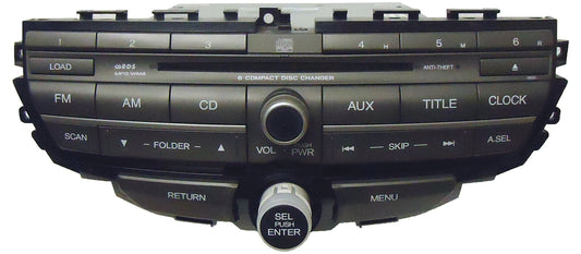 2008 2009 2010 HONDA Accord OEM Radio 6 Disc Changer MP3 CD Player 3BB0