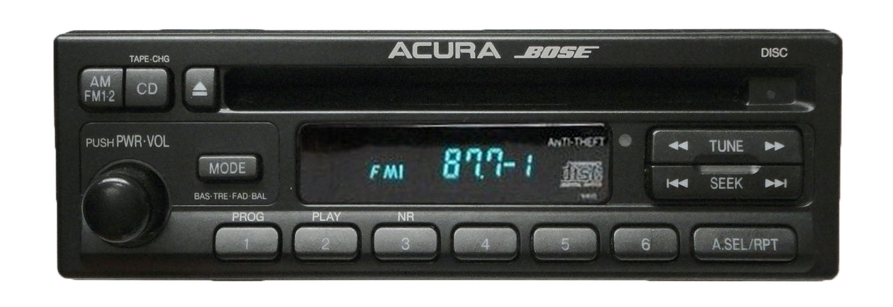 Acura 3.0 CL BOSE CD PLAYER RADIO Steering Wheel Controls  97 98 99 1997 1998 1999 39100-SS8-A010, 39100-SS8-A000