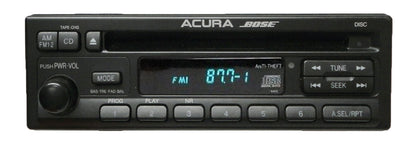 Acura 3.0 CL BOSE CD PLAYER RADIO Steering Wheel Controls  97 98 99 1997 1998 1999 39100-SS8-A010, 39100-SS8-A000
