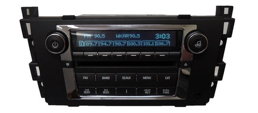 CADILLAC DTS SRX Radio Stereo MP3 6 Disc CD Changer Player Auxiliary Ipod jack 2007 2008 15948003 15877515