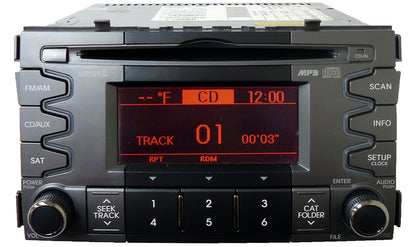 2010 2011 Kia SOUL OEM Radio MP3 XM Sirius Sat Bluetooth CD Player