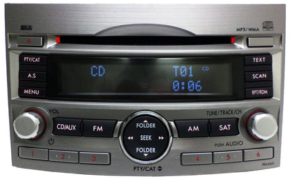 10 11 12 13 14 Subaru Legacy SRS HD Radio Sat MP3 CD Player PE645U1