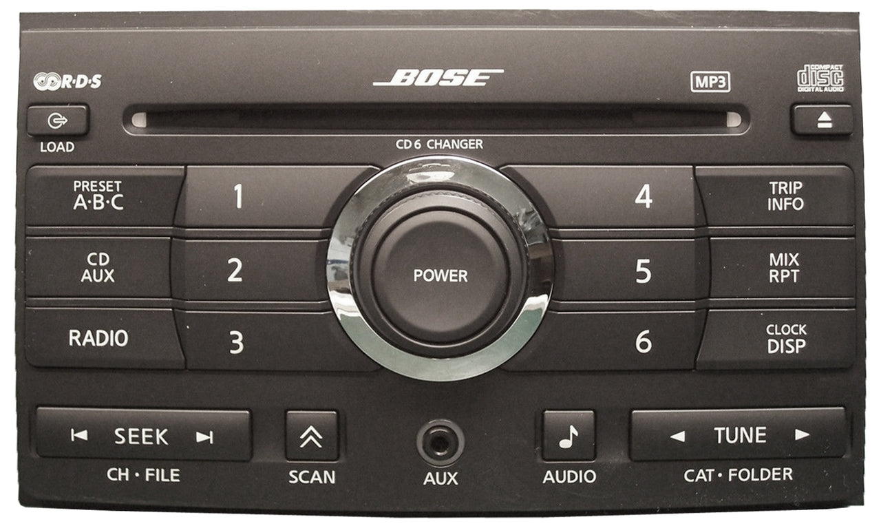 2007 2008 Nissan Maxima OEM Radio MP3 BOSE RDS SAT 6 Disc CD Changer