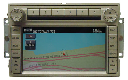 2006 - 2009 LINCOLN Navigator MKX MKZ Zephyr OEM Navigation Radio Stereo 6 Disc Changer MP3 CD Player