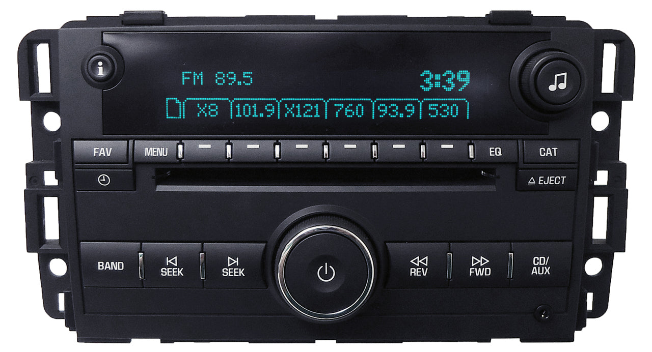 Unlocked Chevrolet Radio CD Player AUX Stereo AM FM OEM