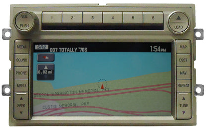 2006 - 2010 LINCOLN Navigator MKX MKZ Zephyr OEM Navigation Radio Stereo 6 Disc Changer MP3 CD Player