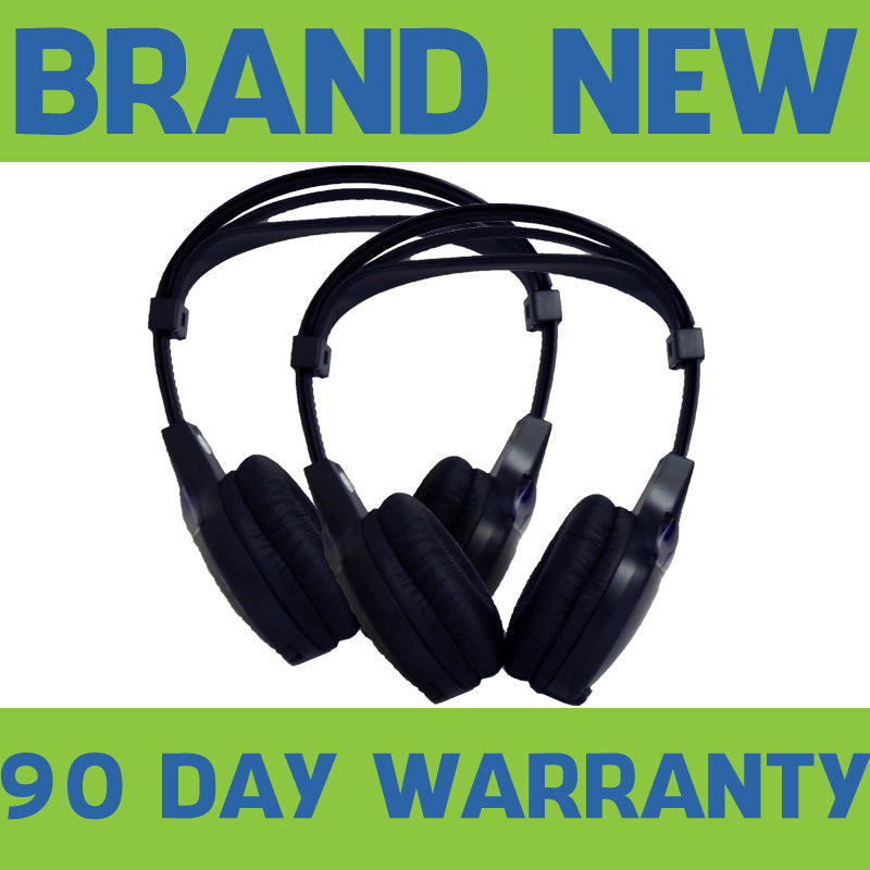 2003-2012 CADILLAC GM Chevy REAR ENTERTAINMENT HEADSETS HEADPHONES TV DVD 15185392