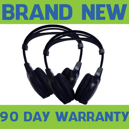 2003-2012 CADILLAC GM Chevy REAR ENTERTAINMENT HEADSETS HEADPHONES TV DVD 15185392