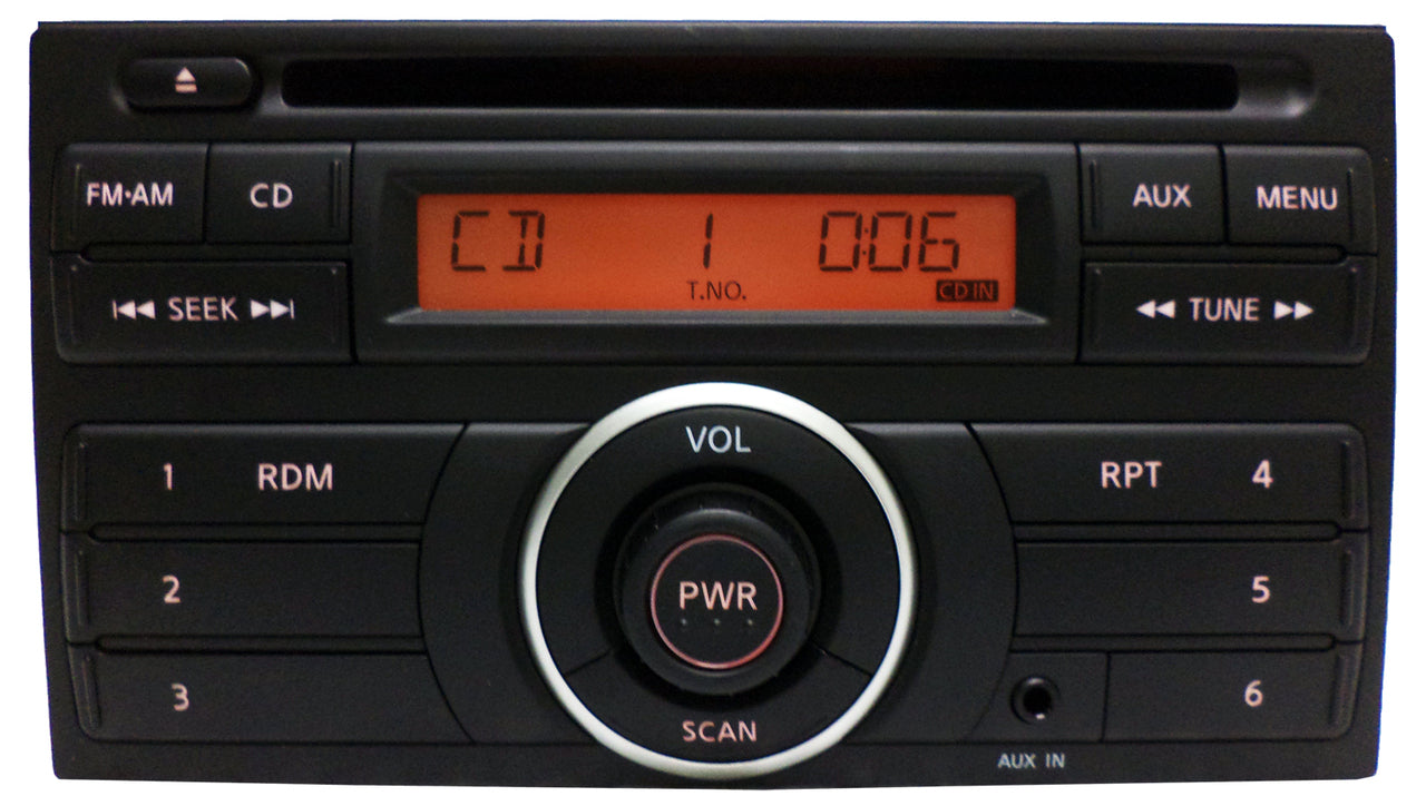 10 11 12 13 Nissan VERSA NV Van 370Z Radio MP3 AUX iPod CD Player Stereo