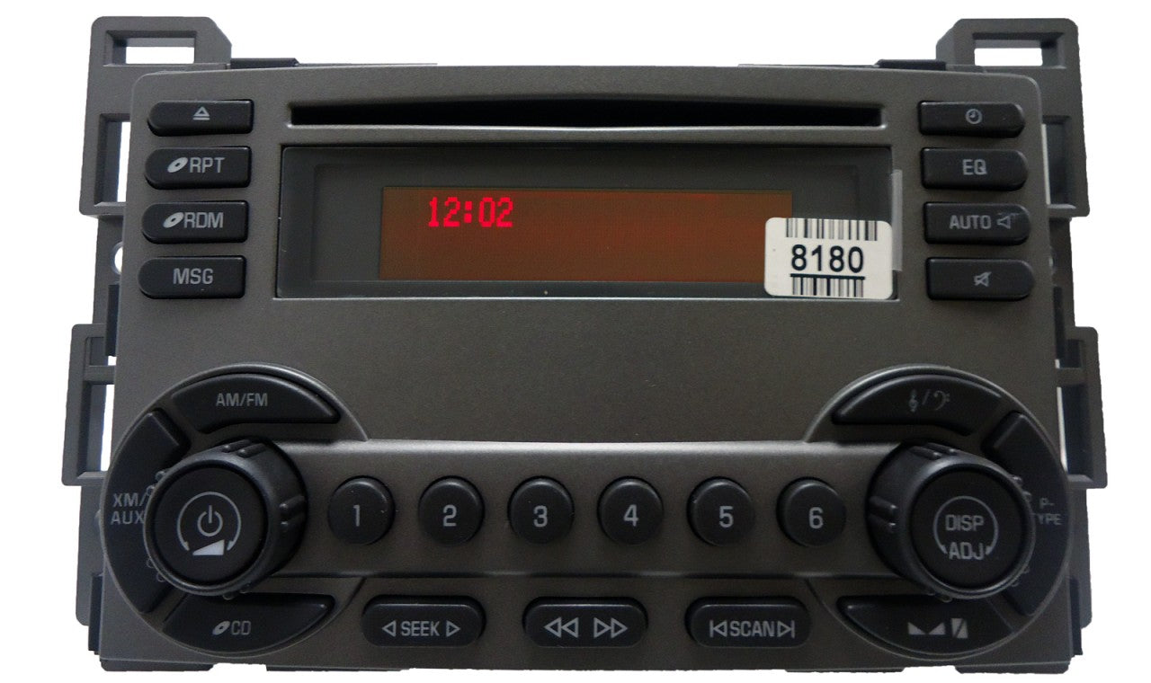 Unlocked NEW Pontiac Satellite Radio Cd Disc Player Aux Sat XM 15798243 OEM