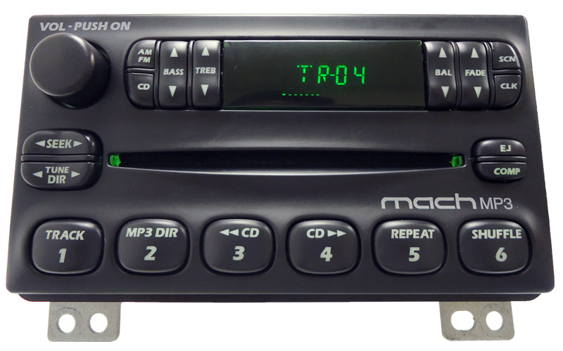 2001 - 2005 Ford Mercury Mustang Aviator OEM CD Player MP3 Radio 2R3T-18C815-JA, 2R3T-18C815-JB, 2R3T-18C815-JC, 3R3T-18C815-BA
