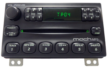 2001 - 2005 Ford Mercury Mustang Aviator OEM CD Player MP3 Radio 2R3T-18C815-JA, 2R3T-18C815-JB, 2R3T-18C815-JC, 3R3T-18C815-BA