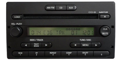 1998 - 2010 FORD Ranger F-150 F-250 F350 Windstar Radio Stereo 6 Disc Changer MP3 CD Player AUX Fo255