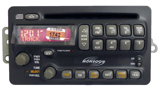 NEW Pontiac Radio CD Player MONSOON Stereo OEM Receiver
