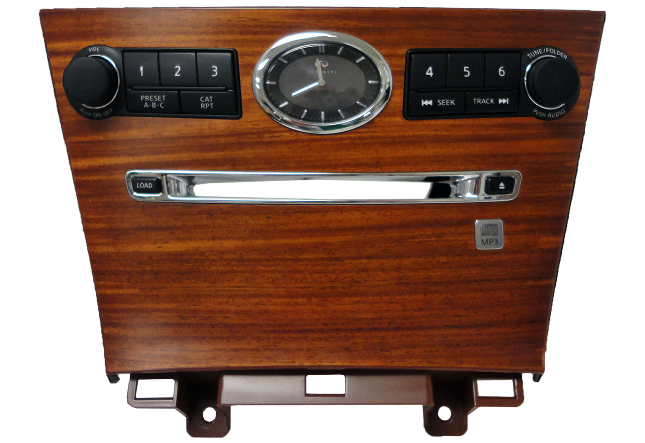 INFINITI M35 M45 Radio FACEPLATE Clock 68260-EH100