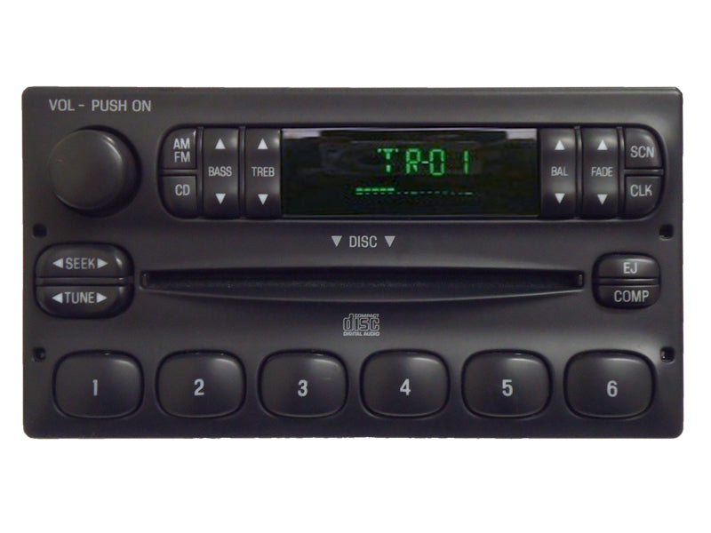 1998 - 2002 Ford Lincoln Mercury  OEM AM FM Radio CD Player Receiver