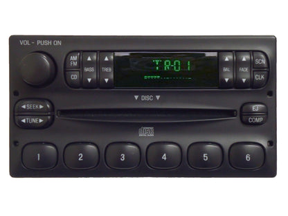 1998 - 2002 Ford Lincoln Mercury  OEM AM FM Radio CD Player Receiver