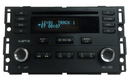 Pontiac Chevrolet Chevy Radio MP3 CD Disc Player Stereo