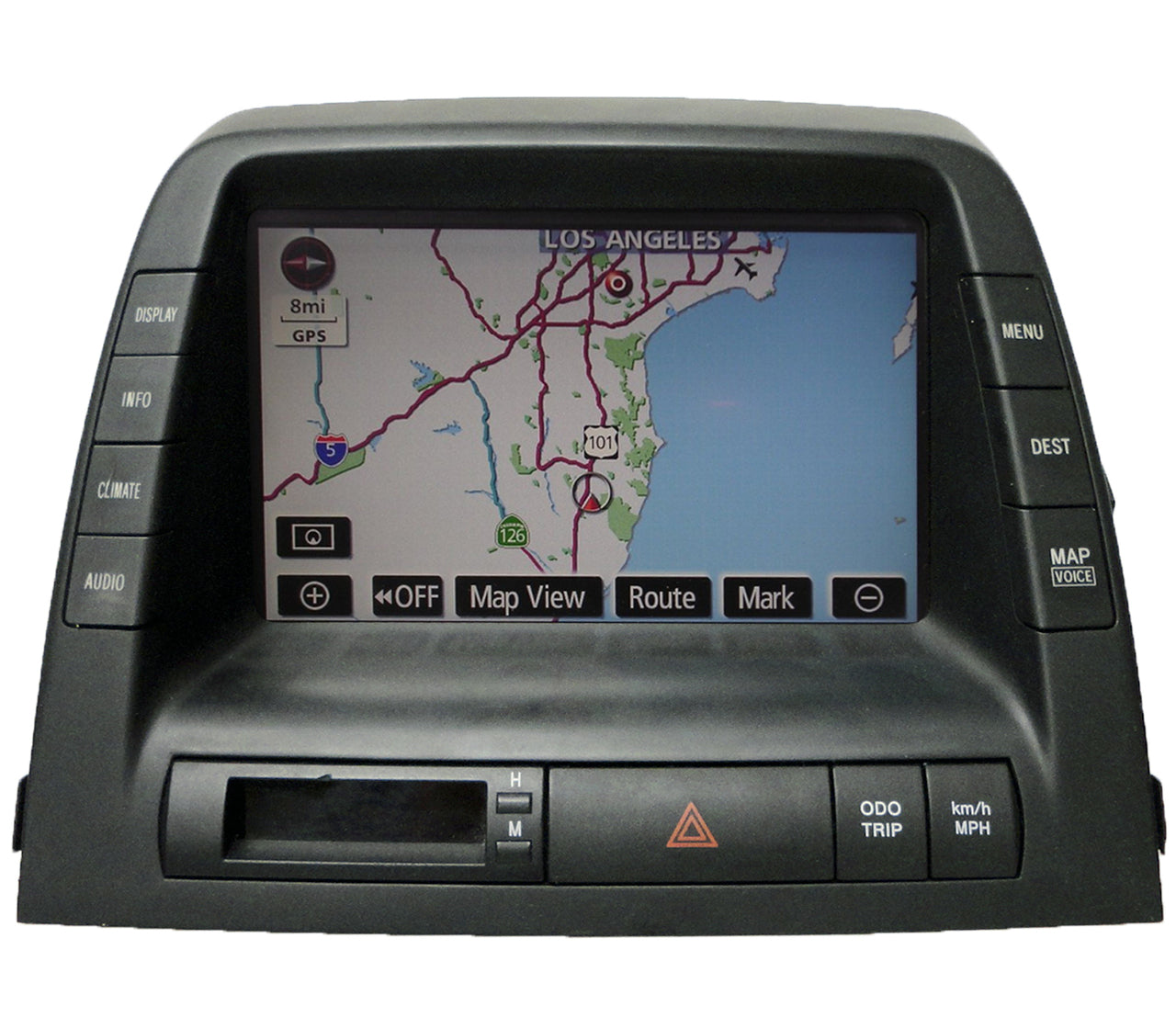 REPAIR 2006 - 2009 Toyota Prius Navigation Information Center Display Screen REPAIR ONLY