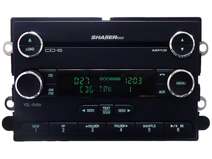 2007 - 2009 Ford MUSTANG OEM Radio AUX MP3 6 Disc CD Changer SHAKER 1000