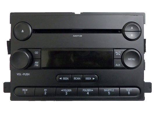 FORD Focus F-250 F-350 Super Duty Freestar MERCURY Monterey Radio MP3 CD Player 2004 2005 2006 2007 4S4T-18C869-BF 4S4T-18C869-BG 4S4T-18C869-BH 4S4T-18C869-DA 5S4T-18C869-BA 5S4T-18C86-9BB 6S4T-18C869-AC 6S4T-18C869-AD 6S4T-18C869-BC 6S4T-18C869-BD