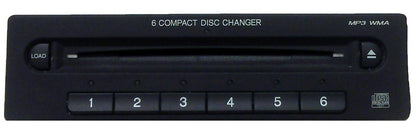 2005 - 2011 Honda Odyssey Ridgeline OEM In Dash 6 Disc CD Changer MP3 WMA Player