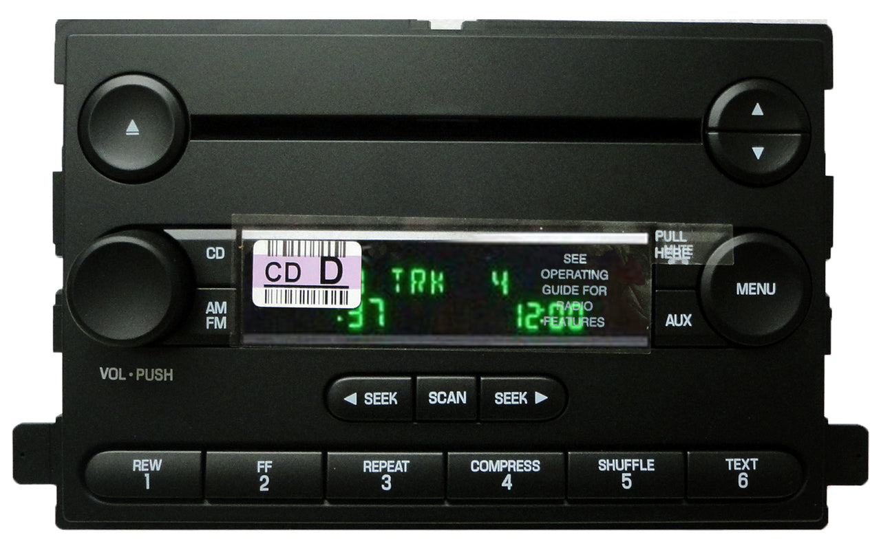 NEW 2004 2005 2006 2007 FORD Focus F-250 F-350 Super Duty Freestar MERCURY Monterey Radio MP3 CD Player