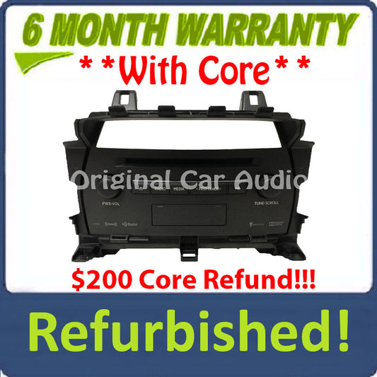 Refurbished 2015 - 2017 Lexus NX200T NX300H OEM Gracenote Navigation Mulitmedia XM HD Radio CD Receiver
