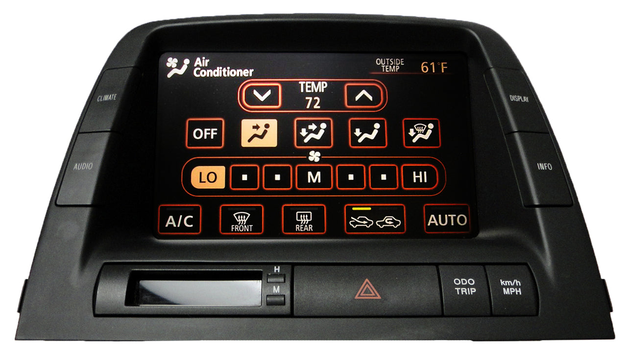 Refurbished Toyota Prius Information Energy Center Screen 86110-47081 2004 2005 04 05