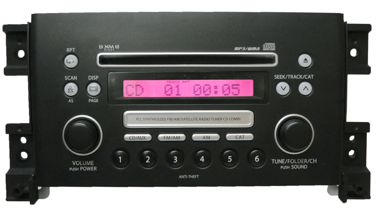 2006 - 2008 SUZUKI Grand Vitara OEM XM Satellite Radio Stereo MP3 CD Player
