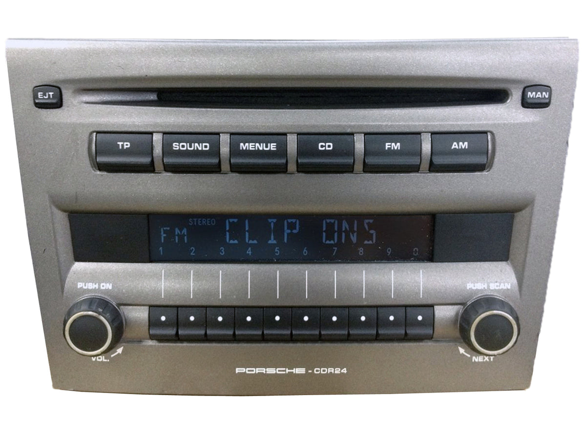 2004 - 2014 PORSCHE Boxter 911 Cayman CDR-24 Radio CD Player