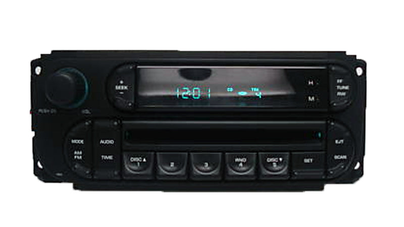 2002 - 2005 Chrysler Dodge Jeep OEM AM FM Radio CD Player Receiver RBK