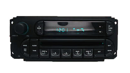 2002 - 2005 Chrysler Dodge Jeep OEM AM FM Radio CD Player Receiver RBK