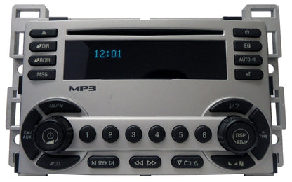 Chevy Chevrolet Radio XM Satellite Stereo MP3 CD Player AUX