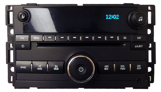 Chevy HHR Radio Stereo MP3 AUX CD Player BLACK/EBONY