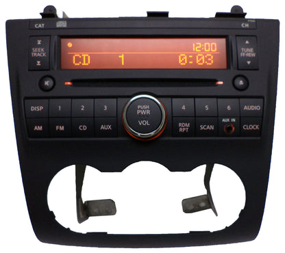 10 11 12 NEW NISSAN ALTIMA OEM AM FM Radio CD Player AUX PY03G 28185-ZX11A