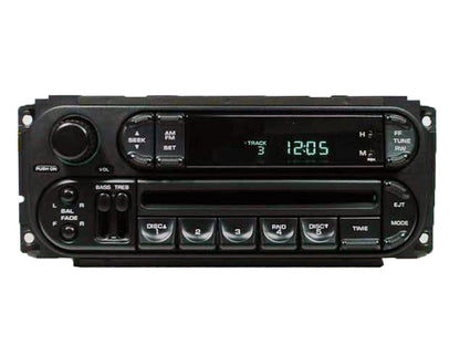 2002 - 2007 Chrysler Dodge Jeep OEM AM FM Radio CD Player Receiver RBK