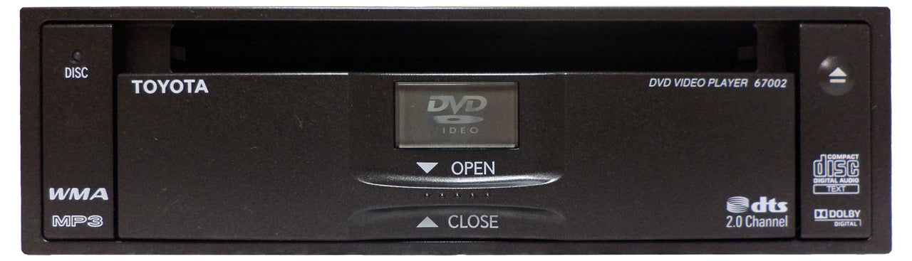 2011 - 2014 TOYOTA Sienna OEM MP3 WMA DISC DVD Player 67002