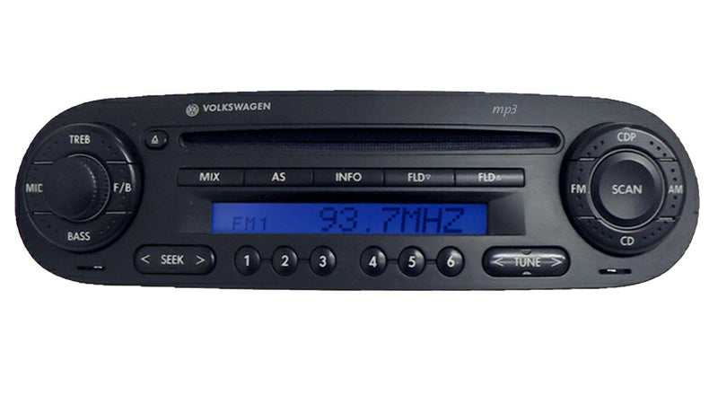 1998 - 2010 VW VOLKSWAGEN Beetle Bug OEM AM FM Radio Stereo MP3 CD Player Receiver
