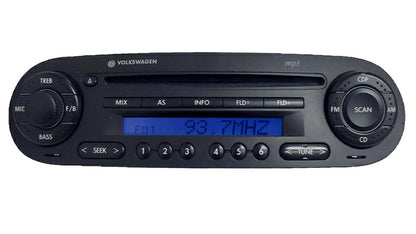 1998 - 2010 VW VOLKSWAGEN Beetle Bug OEM AM FM Radio Stereo MP3 CD Player Receiver