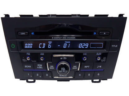 HONDA CRV CR-V Radio Stereo 6 Disc Changer CD Player 1XN4 MP3 2007 2008 2009 2010 2011