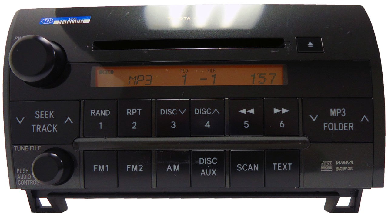 TOYOTA Sequoia Radio Stereo MP3 CD Player AD1805 AUX 2008 2009 2010