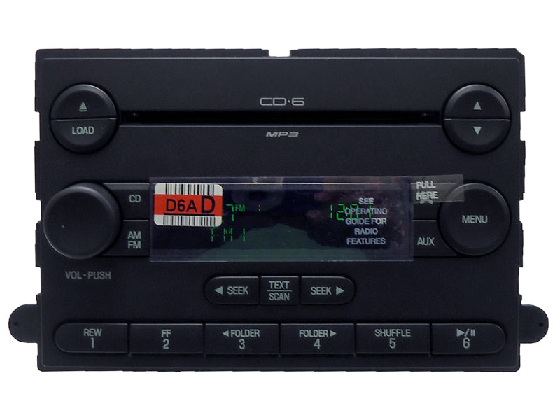 New Ford Subwoofer Radio MP3 6 Disc CD Changer Stereo OEM