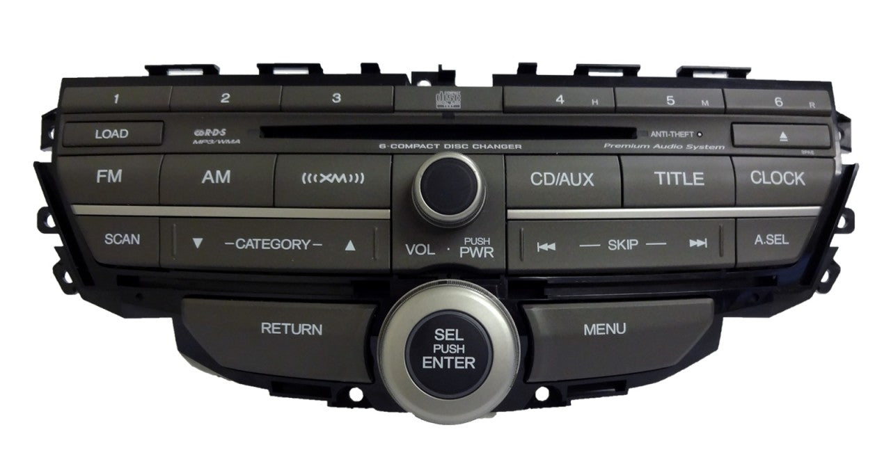 Honda Accord radio aux XM MP3 6 Disc CD Changer OEM