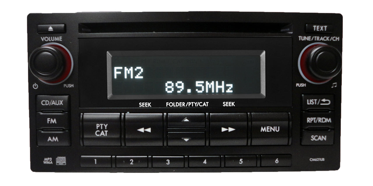 08 09 10 11 12 13 Subaru Impreza Bluetooth Radio CD Player CM621UB