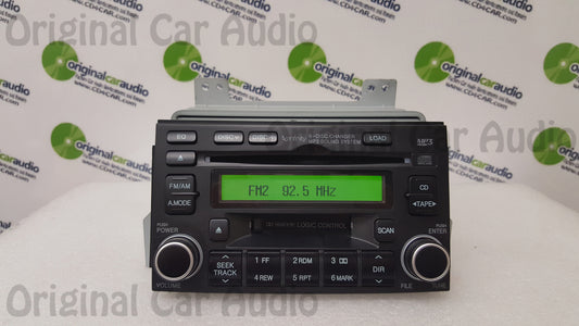 Hyundai Azera 6 Disc CD Changer Player Radio MP3 Cassette 2006 2007 2008 BLACK