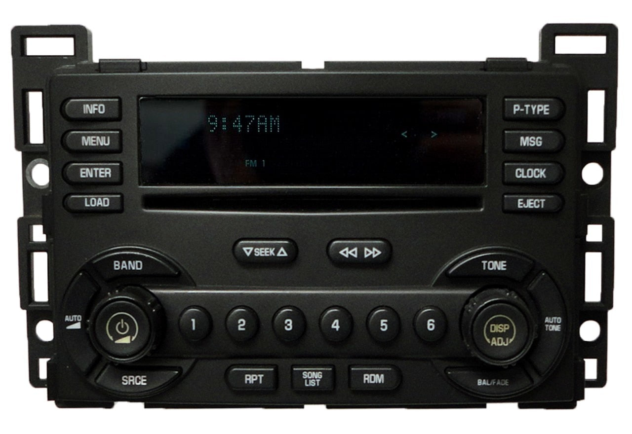 Repair 2004 - 2008 Chevy Chevrolet Pontiac Malibu Equinox G6 Torrent OEM Radio CD Repair Service