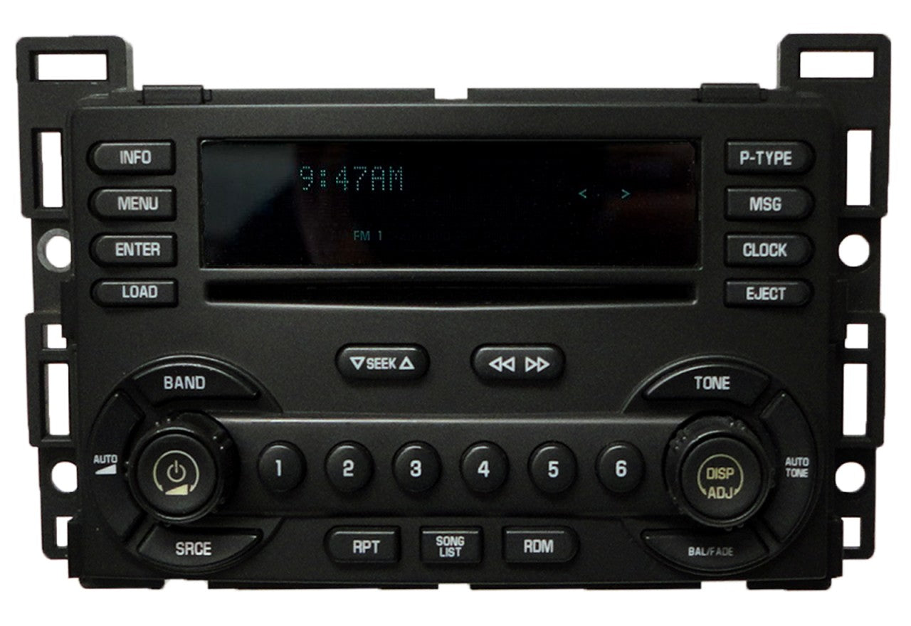 Chevrolet Chevy Radio 6 Disc CD Changer Stereo Receiver OEM