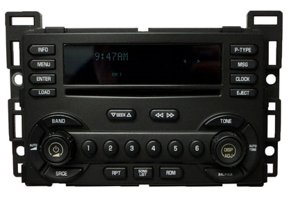 Chevrolet Chevy Radio 6 Disc CD Changer Stereo Receiver OEM